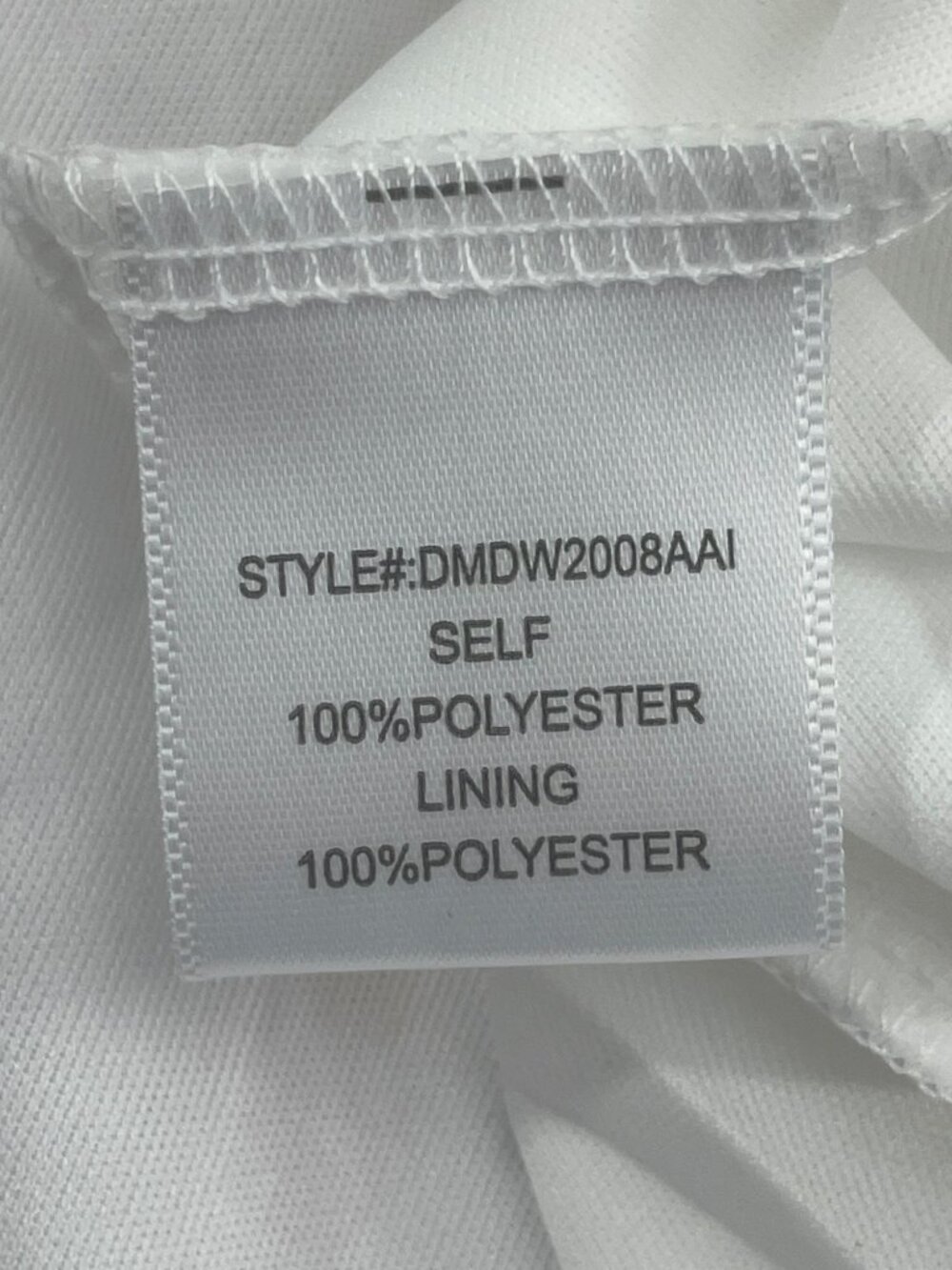 Altar'd State Smocked Dress Floral Ivory & Pink Off-Shoulder Bow Detail Sz L NEW - Picture 9 of 9